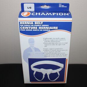 3/$88❤️Champion Hernia Belt C-5 For Single Or Double Hernia Large 42-48" 0005-L